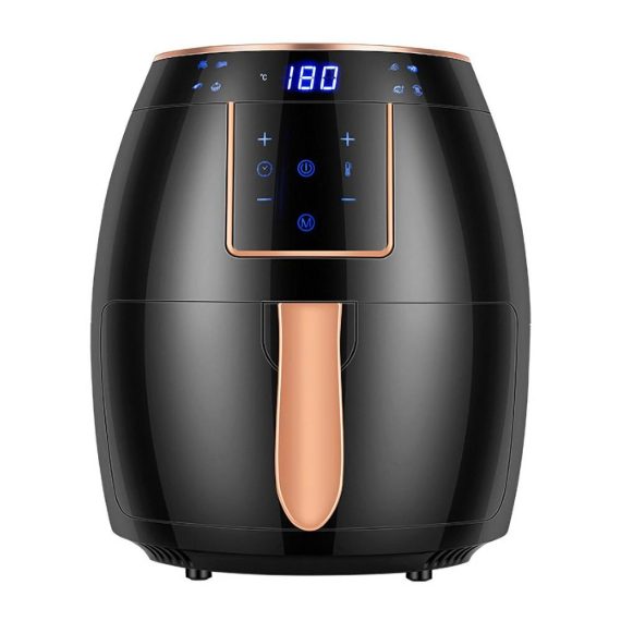 Baker Electric |  Air Fryer 5.5L Household Large Capacity 1300W Big Firepower Timing Touch Screen LCD Electric Air Fryer with Bakeware Baker Electric Baker Electric