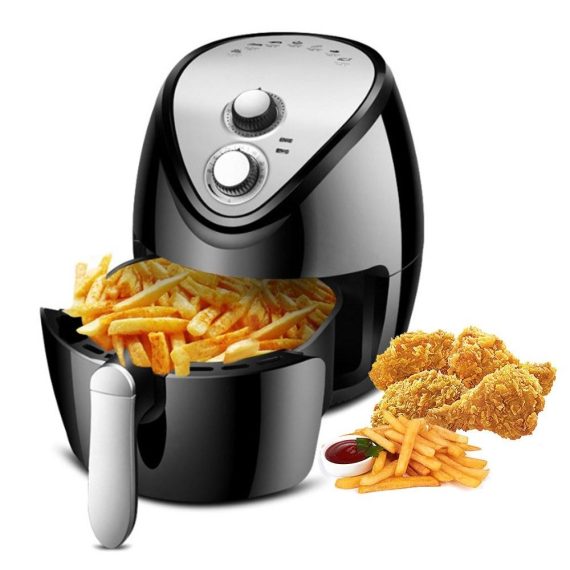 Baker Electric |  Air Fryer A New Generation of Smart Fume Free Household 1300W High Power 5.5L Large Capacity Electric Fryer French Fries Machine Baker Electric Baker Electric