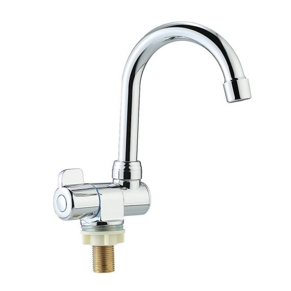 Bathroom Sink Faucet |  Deck/Wall Mounted Rotating RV Faucet High-end Kitchen Faucet for Camper Recreational Vehicle Motorhome Travel Trailer Bathroom Bathroom Sink Faucet