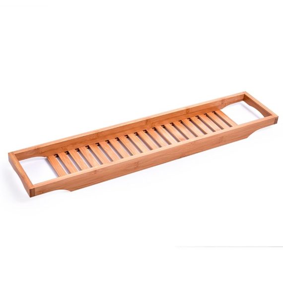 Bathroom Storage & Organisation |  Bathtub Caddy Tray Bamboo Spa Bathtub Caddy Organizer Bathroom Bathroom Storage & Organisation