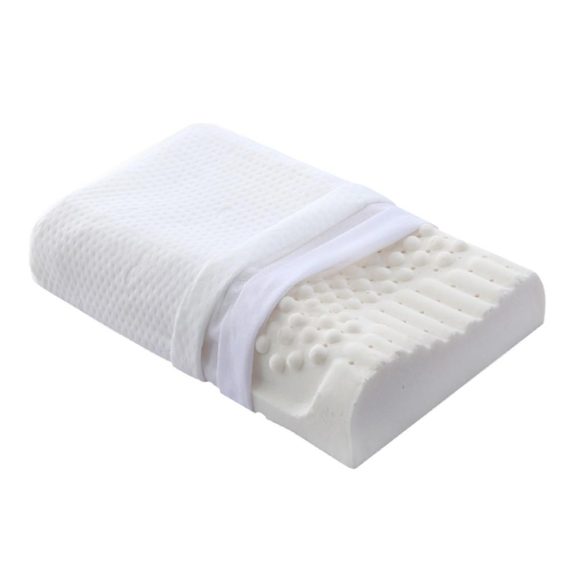 Bedding Textile |  Orthopedic Pillow Massage Latex Pillow Bedding Textile Bedding Textile