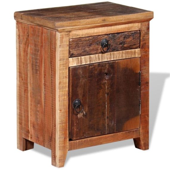 Bedroom Furniture |  Nightstand Solid Acacia Sleeper Wood Bedroom Furniture Bedroom Furniture