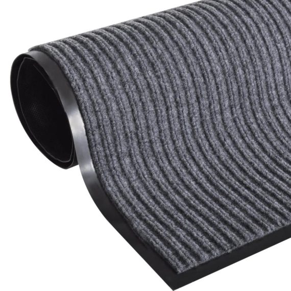 Carpets, Mats & Rugs |  Grey PVC Door Mat 90 x 150 cm Carpets, Mats & Rugs Carpets, Mats & Rugs