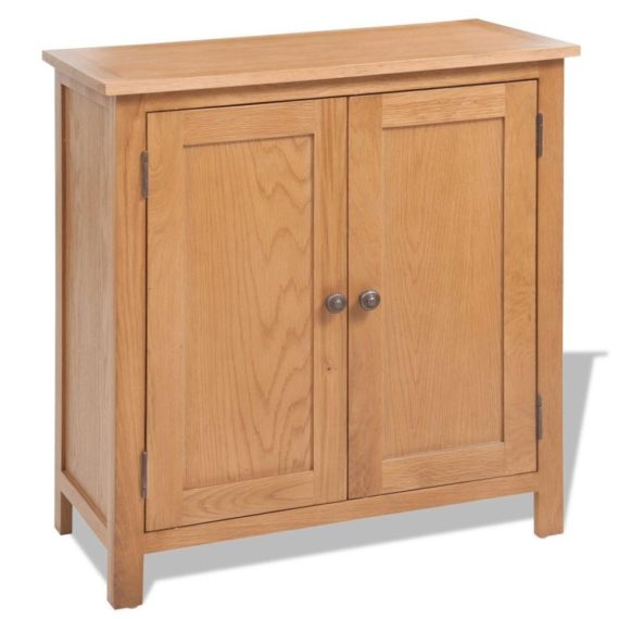 Dinning Room Furniture |  Sideboard Solid Oak 70x35x75 cm Brown Dinning Room Furniture Dinning Room Furniture