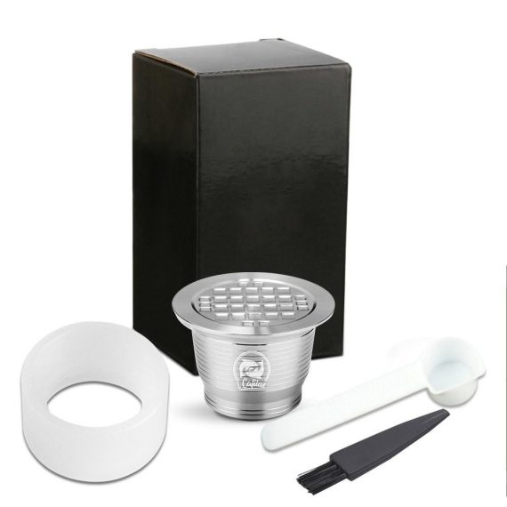 Drinkware & Tea Sets |  Compatible With Nespresso Stainless Steel Coffee Capsule Drinkware & Tea Sets Drinkware & Tea Sets