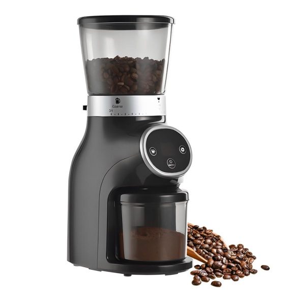 Drinkware & Tea Sets |  Electric Burr Coffee Grinder with 31 Precise Grind Setting LCD Display Conical Burr Coffee Grinder for Espresso / Drip Coffee and French Press Coffee Drinkware & Tea Sets Black