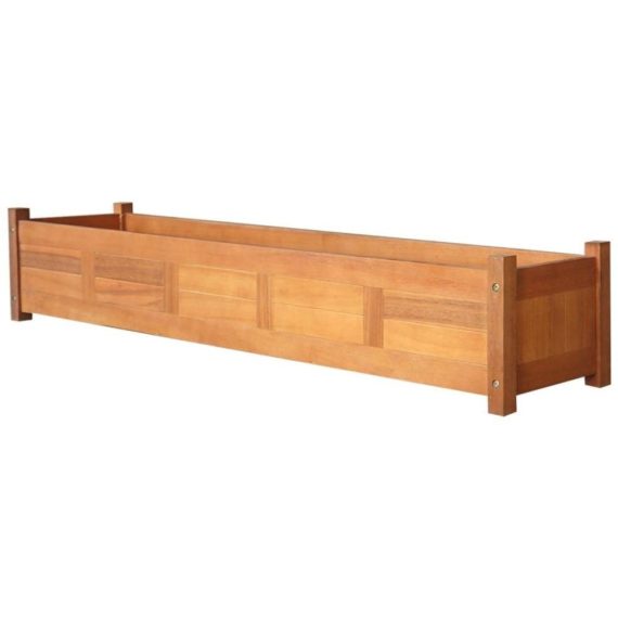 Electric Cleaning Equipment |  Garden Planter Acacia Wood 59″x11.8″x9.8″ Electric Cleaning Equipment Brown