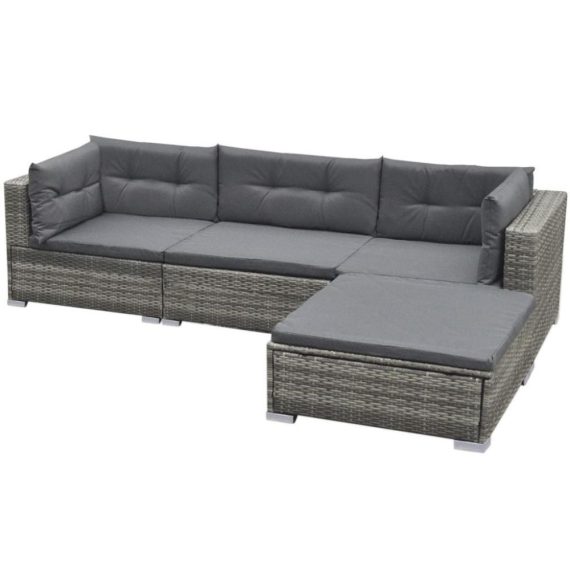 Electric Cleaning Equipment |  Garden sectional sofa 14 pcs. Poly rattan gray Electric Cleaning Equipment Electric Cleaning Equipment