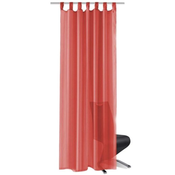 Electric Cleaning Equipment |  Voile curtains 2 pcs. 140 x 245 cm red Electric Cleaning Equipment Electric Cleaning Equipment