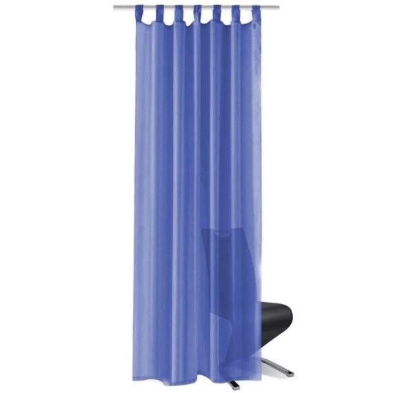 Electric Cleaning Equipment |  Voile curtains 2 pcs. 140 x 245 cm royal blue Electric Cleaning Equipment Electric Cleaning Equipment