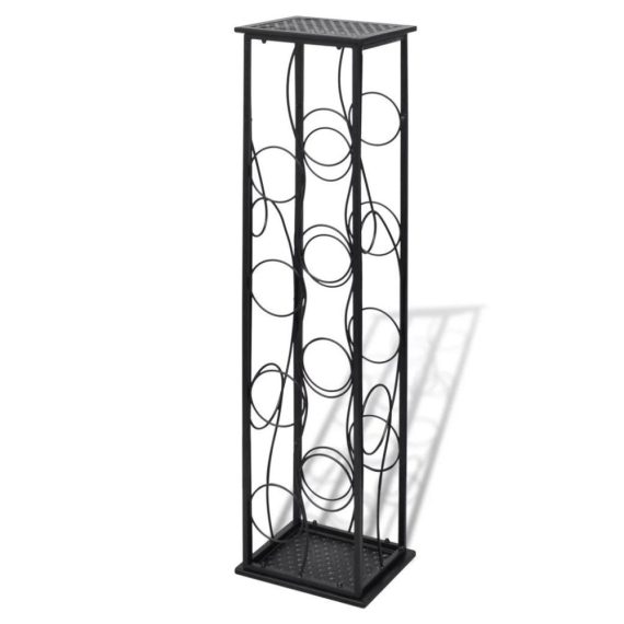 Living Room Furniture |  Wine Rack for 8 Bottles Metal Home Furniture Living Room Furniture