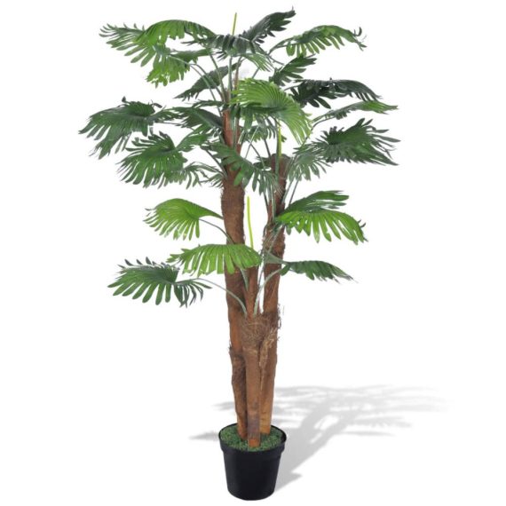 Other Home Textile |  Artificial Fan Palm Tree with Pot 180 cm Home Textile Other Home Textile