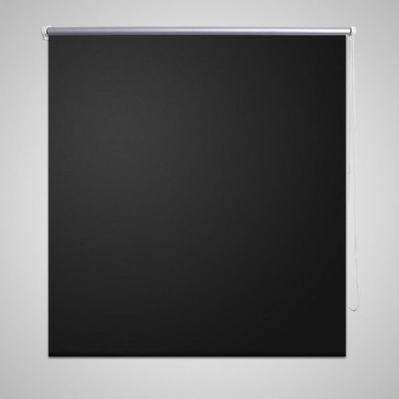 Other Home Textile |  Roller Blind Blackout 100 x 230 cm Black Home Textile Other Home Textile