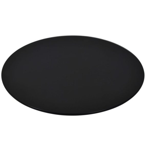 Patio Furniture |  Tempered glass top around 500 mm Home Furniture Black