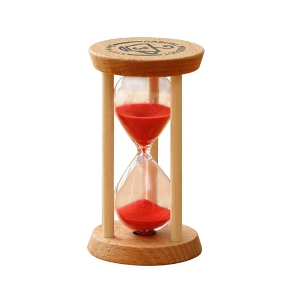 Table Decoration |  Hourglass Sand Timer 3 Minutes Sand Clock Home Decor Blue/ Red/ Yellow/ Pink