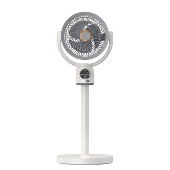 Temperature Control |  Air Circulation Floor Fan with Night Light Desktop Fan with Detachable Rod Home Electric Appliances Temperature Control