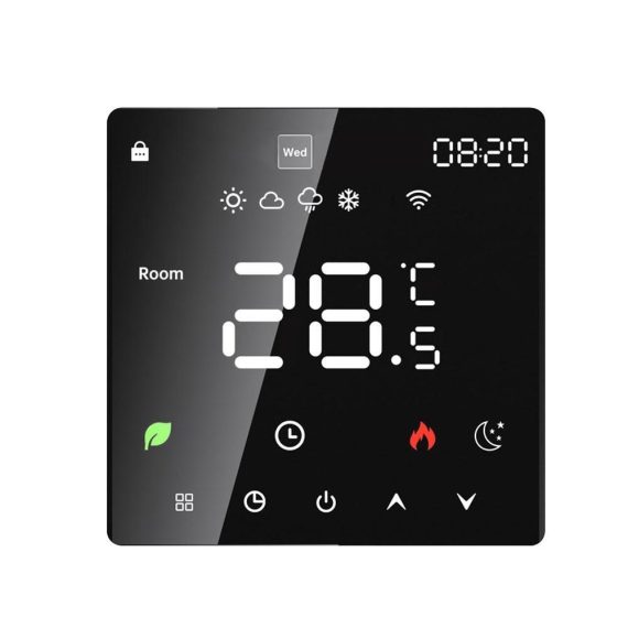 Temperature Control |  LCD Display Intelligent Temperature Controller Electric Water Heating Device Thermostat with Weekly Programmable Function Home Electric Appliances Temperature Control