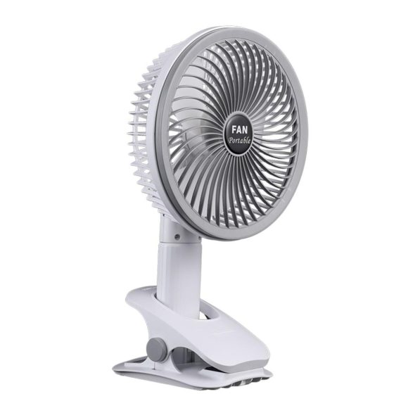 Temperature Control |  Portable Electric Fan Multi-Function Clip-on Fan 4-Speed Adjustable Type-C Charging Home Electric Appliances Temperature Control