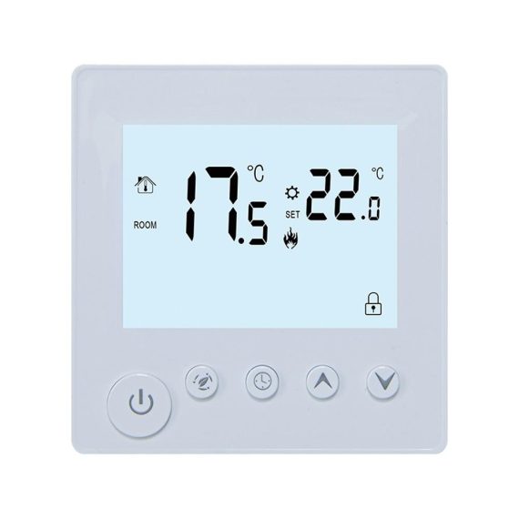 Temperature Control |  Temperature Controller LCD Backlight Display Week Time Indoor Temperature Display Target Temperature Setting Manual Timing Energy Saving Modes Home Electric Appliances Temperature Control