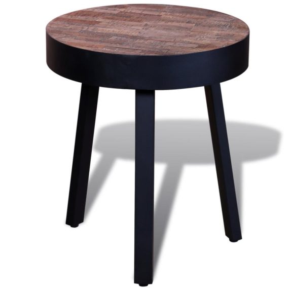 Work Space Furniture |  Side Table Round Reclaimed Teak Home Furniture Work Space Furniture