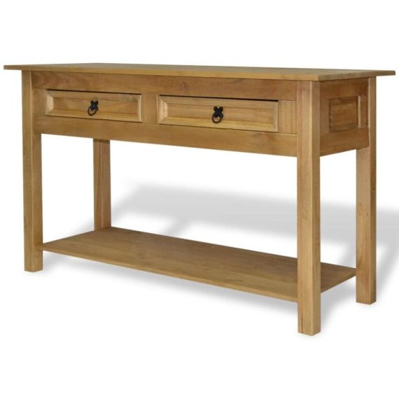 Dinning Room Furniture |  Console Table Mexican Pine Corona Range 90×34,5×73 cm Dinning Room Furniture Dinning Room Furniture